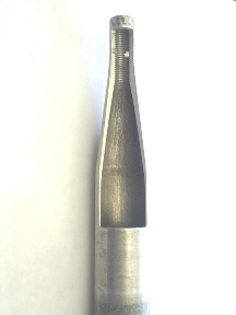 Aircraft part with reduced wall thickness